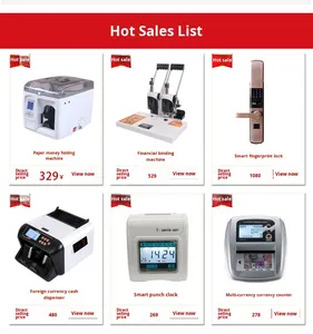 Machine à compter l'argent de qualité professionnelle au design moderne avec écran LED pour la numérisation des billets/lesures, détection UV/MG - Product Image 6
