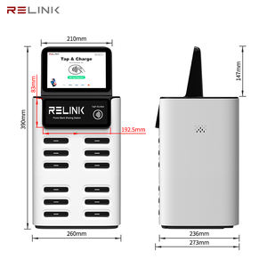 <span class=keywords><strong>Escritorio</strong></span> NFC POS 12 ranuras batería compartida banco de energía proveedor de estación de alquiler - Product Image 5