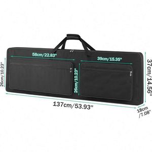 BSCI Factory BSCI Wholesale Synthesizer <b>Keyboards</b> Music <b>Instrument</b> 61 Keys <b>Keyboard</b> Electronic Organ Gig Bag - Product Image 5