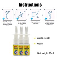 Semprotan Hidung Herbal 10ml Kuat & Ampuh, Decongestan Hidung Alami dengan Pereda Nyeri untuk Perawatan Mulut & Hidung