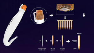 Máquina Estética <span class=keywords><strong>de</strong></span> Rejuvenecimiento Cutáneo Fraccional con Microagujas Bipolares <span class=keywords><strong>de</strong></span> Radiofrecuencia, Estimulación <span class=keywords><strong>de</strong></span> Colágeno, Agujas <span class=keywords><strong>de</strong></span> Oro, <span class=keywords><strong>1</strong></span> Año <span class=keywords><strong>de</strong></span> Garantía - Product Image 4