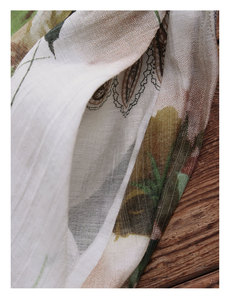 <span class=keywords><strong>Camicia</strong></span> da <span class=keywords><strong>donna</strong></span> di grandi dimensioni in cotone e <span class=keywords><strong>lino</strong></span> 5XL estiva con scollo a V a maniche corte ampia Top bianco a temperamento camicetta in Chiffon - Product Image 6