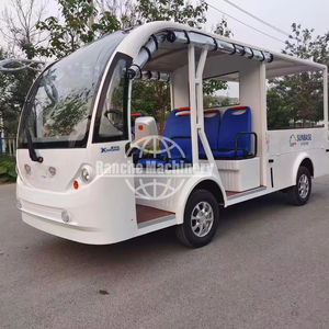 Autobús Eléctrico de 8 Plazas, Impermeable, con Batería de Plomo-Ácido, Velocidad Máxima de 60 km/h, para Turismo y Parques Temáticos - Product Image 1