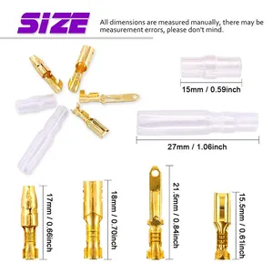 700 adet 2.8mm 2/3/4/6/9 Pin otomotiv 2.8 elektrik teli bağlayıcı erkek dişi kablo terminali fiş kitleri motosiklet Ebike araba - Product Image 3