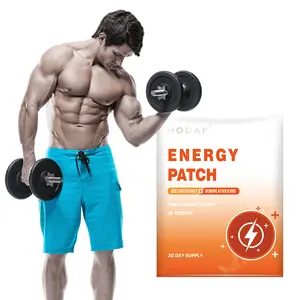 All Natural Vitamins Energy Patches Supports Energy with Caffeine and B5 and B3