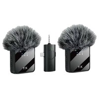 Neues Kabelloses Lavalier-Mikrofon F11/F15/F16/F17 mit Geräuschunterdrückung für 5.0 20Hz-20kHz Frequenzgang für Außeneinsatz