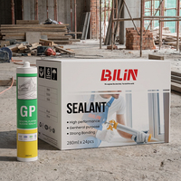 Scellant en silicone monocomposant GP résistant aux intempéries pour le collage des cadres de fenêtres, le travail du bois, l'emballage et la construction