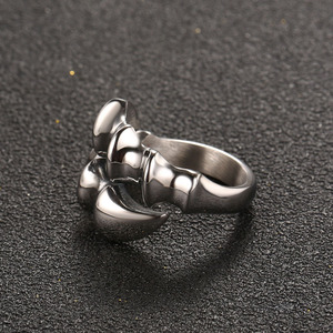 Animal Claw Men's <b>Ring</b> SA1083 Metal Geometry Design Everyday Wear - Product Image 3
