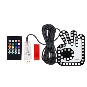 Dispositivo interattivo multifunzione per <span class=keywords><strong>auto</strong></span> con segnale luminoso a gesto del dito, avviso anti-intrusione e anti-tailgating - Product Image 4