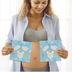 Serviettes en papier jetables imprimées <span class=keywords><strong>bleu</strong></span> <span class=keywords><strong>ciel</strong></span> <span class=keywords><strong>de</strong></span> qualité alimentaire pour bébé garçon, pour fête <span class=keywords><strong>de</strong></span> révélation <span class=keywords><strong>de</strong></span> sexe <span class=keywords><strong>de</strong></span> nouveau-né - Product Image 4