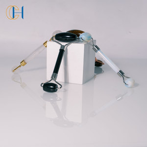 Rullo di Giada per Massaggio Facciale C&H Personalizzato di Alta Qualità, Superficie Liscia, <span class=keywords><strong>Pietra</strong></span> Naturale Multicolore, Cristallo Anti-Invecchiamento - Product Image 4