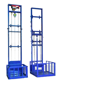 Pequena carga elevador elétrico levantamento com levantamento hidráulico seguro e descendente espessado aço elevação plataforma - Product Image 2