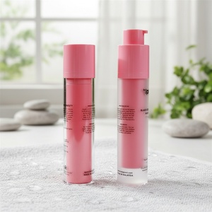 15ml 30ml 50ml White Cosmetic Plastic Rotating Frosted Double Walls Airless <b>Pump</b> <b>Bottle</b> - Product Image 4