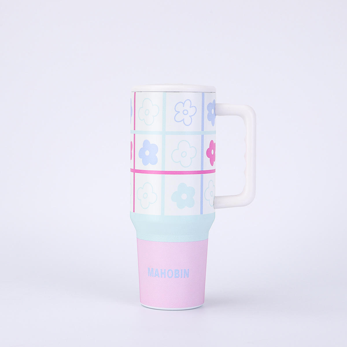 Pink blue color scheme - small garden