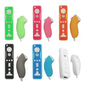 Motion Plus Remote + For Nunchuk Controller Gamepad for Wii wireless controller
