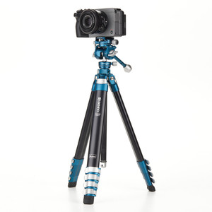 Trípode de cámara de aluminio <span class=keywords><strong>Benro</strong></span> CyanBird, trípode de viaje portátil, ligero, ajustable, DSLR para cámara, trípodes portátiles - Product Image 3