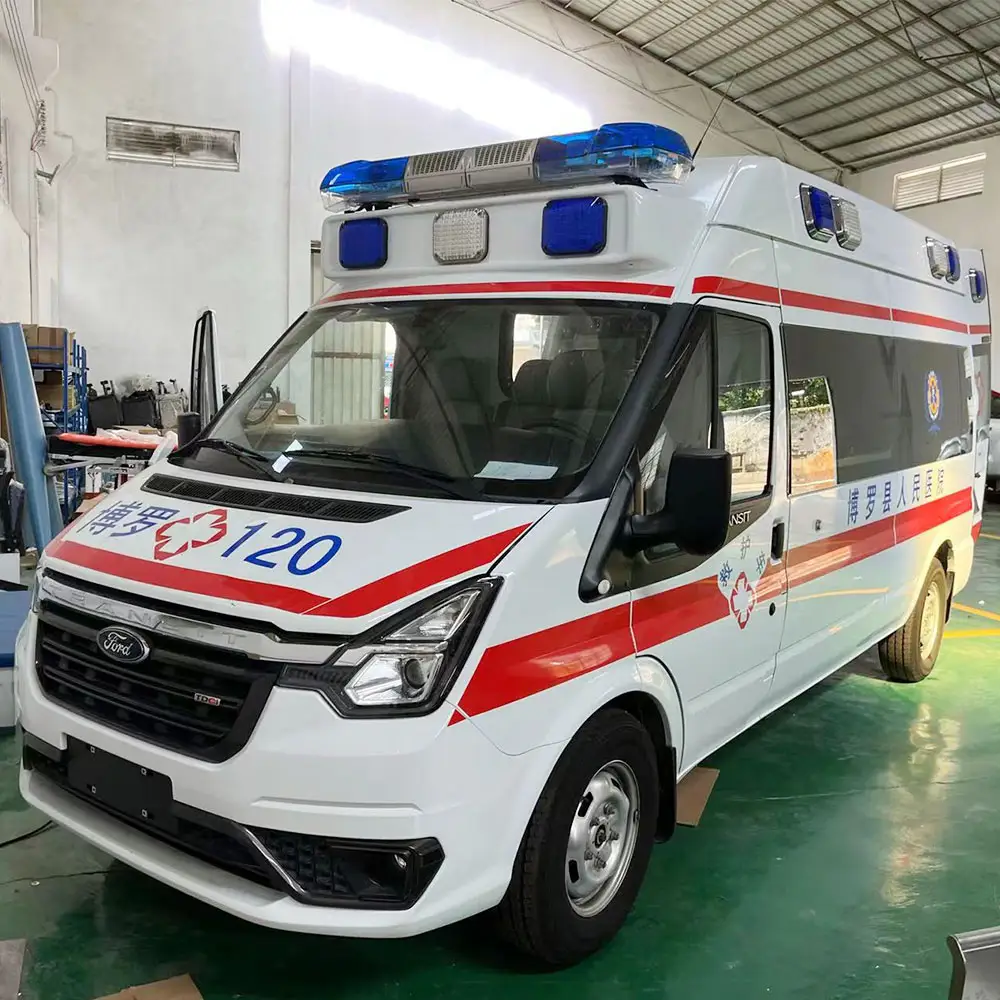 Prezzo usato del veicolo dell'automobile dell'ambulanza dell'ospedale di emergenza medica del fornitore della cina da vendere