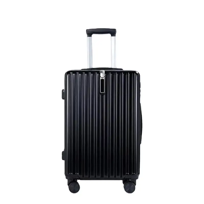 Harga pabrik menyesuaikan koper troli Travel ABS Hardshell ringan membawa bagasi