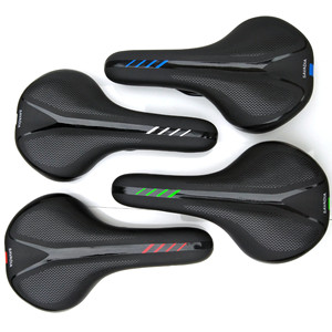 Sillín de Bicicleta Savadia Negro, Asiento Cómodo para Bicicleta de Montaña, Unisex, para Adultos, para Todas las Estaciones - Product Image 1