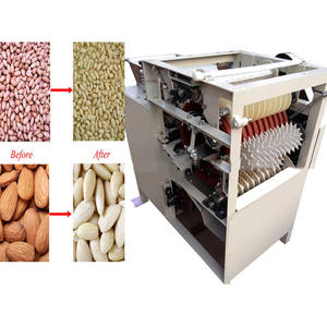 Removedor de piel roja de cacahuete húmedo Procesamiento de soja Máquina peladora de almendras Pelador de nueces - Product Image 2