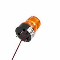 Lampu Peringatan Bus Sekolah LTE-5095 Lampu Atap Forklift Teknik Lampu Darurat Kebakaran Lampu Alarm Suara dan Cahaya Berkedip 12V 24V