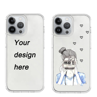 Coque de téléphone personnalisée en TPU étanche pour iPhone 17 Pro Max, fine et transparente, compatible avec iPhone 18 Pro, 18 Pro Max, 17, 16, 15
