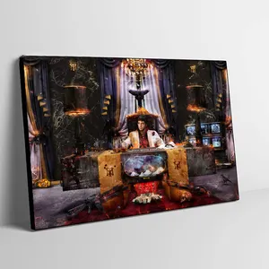 Film Scarface toile peinture Tony Montana imprimés Film personnage photo moderne toile pop art affiche imprimés décor