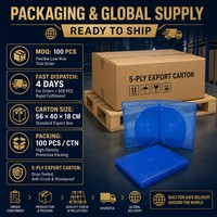 Boîte de rangement pour Blu-ray DVD écologique en polypropylène transparent durable, 6 pièces, design recyclable pour les collectionneurs de séries de films
