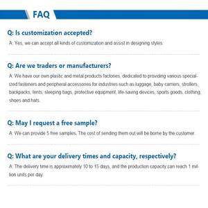 Nœud de lacet en plastique pour ajuster la tension avec une corde qui passe à travers, se contracte et se fixe grâce à une boucle à ressort - Product Image 6