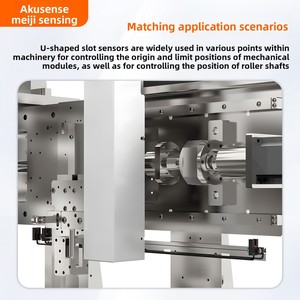 Akusense SY-307P-SW rãnh loại cảm biến quang điện PNP nguồn gốc Loại C khe cắm quang cảm biến Ngã Ba hàng rào ánh sáng cảm biến nhà máy - Product Image 5