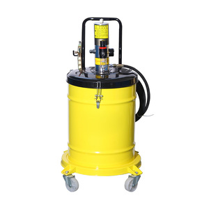 Bomba Inyectora de Grasa Neumática de Alta Presión 20L, Bomba de Grasa para Cubeta Operada por Aire, Bomba de Grasa Automática, Pistola Lubricadora Neumática - Product Image 3