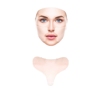 لاصقات سيليكون قابلة لإعادة الاستخدام مضادة للتجاعيد للجبهة والعينين والابتسامة والصدر والرقبة من المصنع الأصلي |   مصنع مخصص لمنتجات العناية بالبشرة - Product Image 2