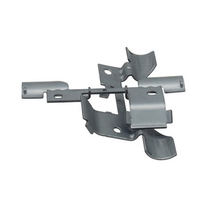 Support de fixation à ressort automobile en tôle de précision, usiné CNC sur mesure pour l'assemblage de pièces métalliques embouties, pour frein automobile - Product Image 1
