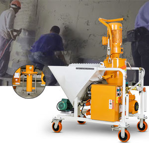 Machine à projeter le plâtre électrique, pulvérisateur de plâtre en gypse, machine automatique à projeter la mastic, équipement de coulage de ciment et de mortier pour murs - Product Image 6