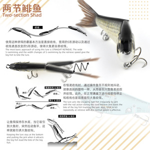 Nuova esca SKM 12cm ABS Midwater per sgombro e branzino di piccole dimensioni 3 pezzi esca da pesca Glide Fishing con coda in fibra e colori personalizzati - Product Image 4