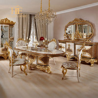Canapé de style antique Salon Canapés de luxe de style européen Ensembles de meubles Design classique turc Ensemble de meubles