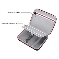 Estuche de Transporte Impermeable de Material EVA Rígido para Computadora de Escritorio Apple Mac Mini 2024, Mac Mini con Chip M4/M4 Pro, Almacenamiento para Viajes