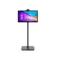 27 32 "Système Android 12 4 + 64Gb Écran tactile Tablette portable à écran tactile Écran TV intelligent Moniteur Affichage Télévision avec batterie