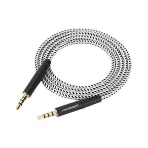 Focanden Audio <b>Cable</b> 3.5mm Male To Male Braided For Headphones Speakers Amplifiers - Product Image 4