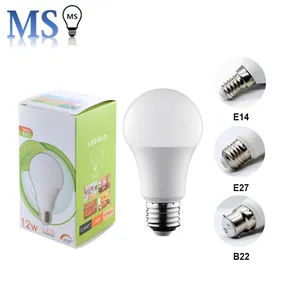 A60 5W Best Price China Factory Supplier Free Sample Full Wattage Led A Type Bulb with e27/b22 Base