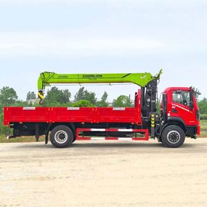 Camión grúa de carga Dongfeng 4X2 con pluma telescópica de 8 toneladas para trasplante de plántulas y operaciones de ingeniería rural - Product Image 5