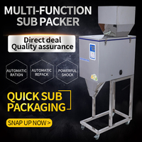 Automatischer Gewichtsabfüller für Teebeutel, Samen, Lebensmittel, Getreide, Pulver, Nüsse, Partikel, Kaffeebohnen und Reis