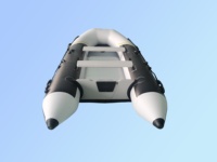 Bote Inflable Plegable Hypalon Air Deck para Remar y Pescar, con Opciones de Aluminio Disponibles