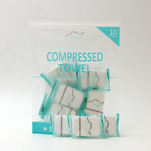 Bán buôn OEM chất lượng cao Nén dùng một lần khăn tùy chỉnh nén khăn tắm mini nén mặt khăn - Product Image 2