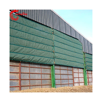 Filet pare-vent anti-poussière 100% HDPE |   Filet de protection direct usine pour l'agriculture et la construction