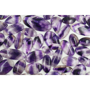 Cabujón de amatista pulida fabricado en India, piedra suelta para la fabricación de joyas y diseñadores, disponible al mejor precio. - Product Image 2