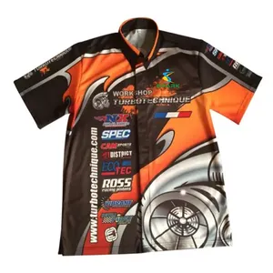 Camisa polo de corrida personalizada para homens, camisa de design quente com zíper