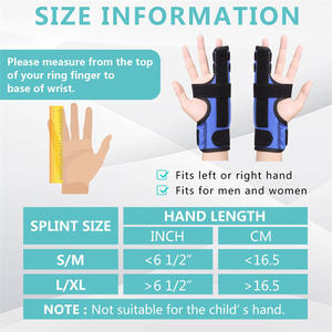 Fractures anneau cassé petite fonte doigt immobilisateur lisseur ulnaire <span class=keywords><strong>gouttière</strong></span> Support attelle - Product Image 6