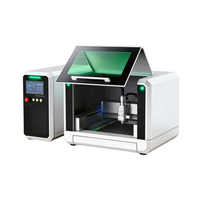 Machine de découpe laser à fibre de type refroidi par air 800W 1200W avec contrôle de hauteur pour tôles métalliques plates et irrégulières fines