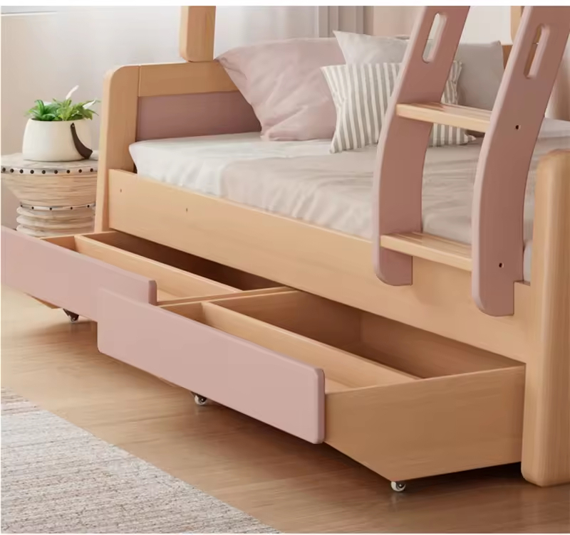 kids bed frame double deck